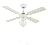 Argos Home Schoolhouse Fan - White