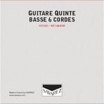 6Q640ar Jeu Guitare Quinte Basse 6 Cordes Diapason 70CM