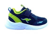 KangaROOS Garçon Unisex Kinder K-NY Chip Ev Basket, DK Navy Lime, 24 EU