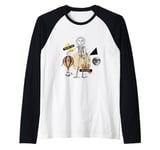 Extravagant design: Artful collage - Vintage Sun King Raglan Baseball Tee