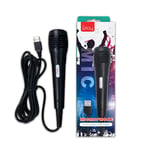 USB-trådbunden mikrofon Karaoke-mikrofon för Nintendo Switch Wii PS4 Xbox PC Dator Kondensatorinspelningsmikrofon Ultra-bred