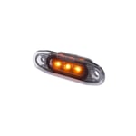 Positionsljus Purelux Side Marker Dark - 12/24V / 79 mm, Orange