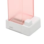 Automatic Cotton Pad Holder Pink Transparent Appearance Easy Take PC Automat SG5