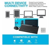 JLab Audio Go Bundle Bluetooth Wireless Keyboard and Mouse Set