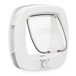 PetSafe Big Cat Flap – Interior and Exterior Pet Flap for Cats, Small Dogs and Multi-Pet Households – Push-&-Turn 4-Way Lock for Extra Security – Soft Close Flap for Added Safety