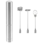 Milk Frother Handheld Three-Layer of Whisk- Battery Operated Electric Foam4077