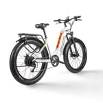 Shengmilo MX06 Elcykel 1000W Bafang Urban Cykel Fatbike elektrisk 26"*3 Fat Tire E-cykel 48V17.5AH Batteri Vuxen E-mountainou cykel