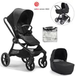 baby jogger Barnvagn City Sights Rich Black inkl. liggdel 2022