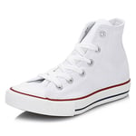 Converse 3J253C Blanc Chaussures Blanches Toutes Hautes Espadrilles étoiles Unisexe 34