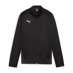 PUMA Unisex Teamgoal Training Wmn Track Jacket, PUMA Black-PUMA White-Flat Dark Gray, S EU