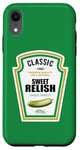 iPhone XR Sweet Relish DIY Halloween Costume Condiment Green Pickle Case