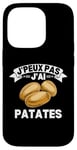 Coque pour iPhone 14 Pro J'Peux Pas J'Ai Patates Jardinier Drôle Pommes De Terre