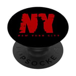 New York with Statue of Liberty, This is My New York City PopSockets PopGrip Interchangeable