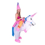 DÉGUISEMENT LICORNE GONFLABLE ADULTE