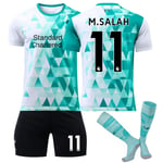 Barn / vuxen 22 23 World Cup Liverpool träningströja set Mohamed Salah-11 #s