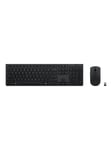 Lenovo Professional - keyboard and mouse set - QWERTY - US English - grey - Näppäimistö ja Hiirisetti - US English - Harmaa