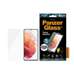 PanzerGlass™ Screen Protector for Samsung Galaxy S21 5G - Scratch Resistant Tempered Glass Screen Protector with Full Screen Coverage - Case Friendly