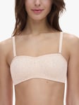 Chantelle Norah Comfort Underwired Bandeau Strapless Bra, Golden Beige