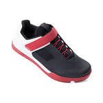 Crank Brothers Homme Maillet Speed Lace Chaussures de Cyclisme, Rouge, Noir, Blanc, 13 UK