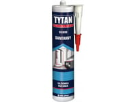 Tytan Sanitetssilikon Vit 280Ml