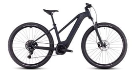 Vtt electrique semi rigide cube reaction hybrid performance 500 trapeze shimano cues 9v 500 wh 29   noir night 2025