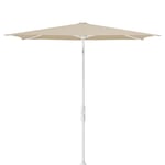 Glatz, Twist parasoll 250x200 cm matt white Kat.4 422 Cream