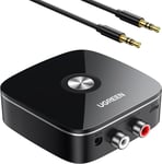 UGREEN Bluetooth Audio Adapter HIFI Receiver to Phono RCA Jack and 3.5mm Stereo