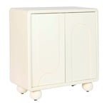 Caisson à Tiroirs DKD Home Decor Blanc Bois MDF Moderne 80 x 37 x 85 cm 80 x 37 x 86 cm