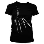 Hybris Freddy Krueger Girly Tee (Black,XL)