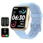 Smart Watch for Women(Answer/Make Call), Alexa Built-in 1.8" Touch Screen Fitness Watch with SpO2 Heart Rate Sleep Monitor, 100 Sport, IP68 Waterproof Step Counter Ladies Smartwatch for iPhone Android