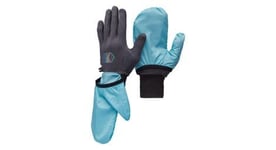 Gants moufle black diamond deploy wind hood bleu