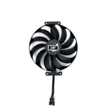 ventilateur de refroidissement FDC10U12S9-C de 95mm CF1010U12D pour ASUS Radeon RX 6950XT 6900XT 6800 6700 XT TUF OC GAMING ventilateur de refroidisseur de carte graphique - Type black A-Fan FDC10