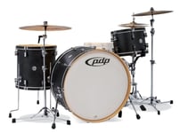 PDP Concept Classic Series 3-Piece Maple Shell Pack, 26" Bass Drum, Ebony w/Ebony Hoops