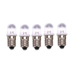 5st E10 LED-lampa DC 3V 4,5V Instrumentlampa Indikatorlampa white DC4.5V