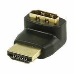 Ex-Pro® AV-Pro HDMI to HDMI connection 270° angled. 24K Gold Plated Connections