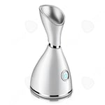 C Facial steamer vaporizer 65ml 17x17cm ansikts steamer nano jonisk ansiktsbastu med dammskydd design ansikts steamer