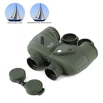 (Military Green) Marine Binoculars 10x50 Fogproof Waterproof Binoculars