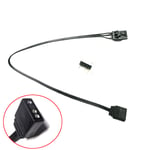 5V 3Pin ARGB Adapter Cable For Corsair 4Pin RGB Fan LED Hub / Lighting Node Core