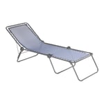 Lafuma Mobilier Siesta L Bains de Soleil, Batyline, Ocean II, 201 x 70 x 35,5 cm