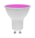 Pro-Lite GU10/LED/7W/MAG/DIM 7w GU10 LED Light Bulb Magenta Coloured Twist Lock