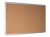 Esselte - Oppslagstavle - veggmonterbar - 1200 x 1500 mm - kork - naturlig brun - aluminiumsramme