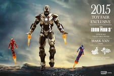 HOT TOYS Movie Masterpiece MMS303 Iron Man 3 Mk-Xxiv Mark 24 Réservoir