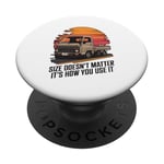 Japonais Kei Truck Driver Automobile Mini Camion PopSockets PopGrip Adhésif