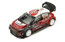 Ixo RAM662 - Miniature Citroën C3 WRC Rallye Monte Carlo 2018 MEEKE/NAGLE (1:43)