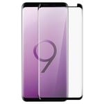 5D Full Cover screen protector with black edges for Galaxy S9 – 9H hardness