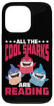 iPhone 13 Pro All The Cool Sharks Are Reading Kindergarten - Case