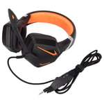 Casque de jeu avec son Surround, coussin en mousse &agrave; m&eacute;moire de forme, casque filaire de 3.5mm avec micro, pour Xbox One, PC portable