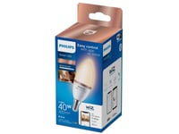 Philips Kronljus 4,9 W (Motsvarar 40 W) C37 E14, Smart Glödlampa, Vit, E14, C37, Vit, 2700 K