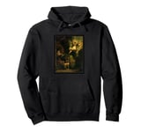 Rembrandt, The Archangel Raphael Leaving Tobias' Family Pullover Hoodie