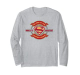 Superman My Dad Is The Super Hero Father's Day Long Sleeve T-Shirt